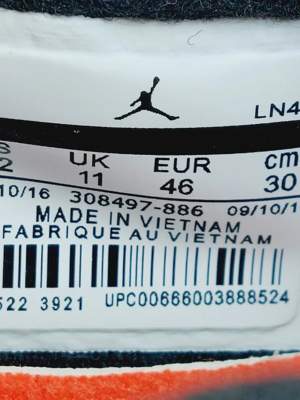 Jordan Men's Taupe Haze Air Jordan Retro IV Athletic Sneaker Size 12